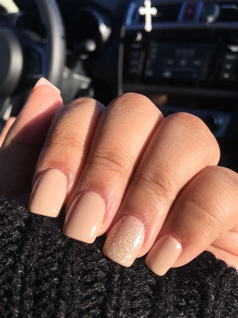 Nude Acrylic Nails